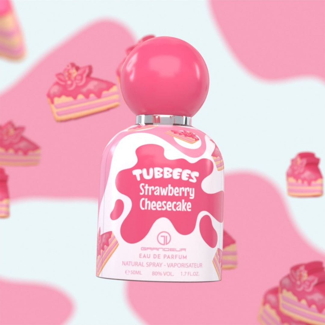 STRAWBERRY CHEESECAKE by GRANDEUR TUBBEES