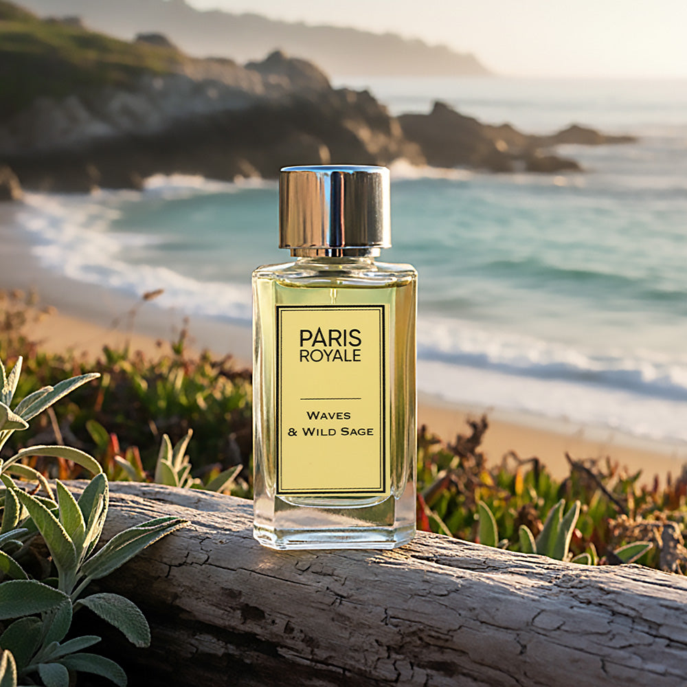 WAVES AND WILD SAGE by PARIS ROYALE