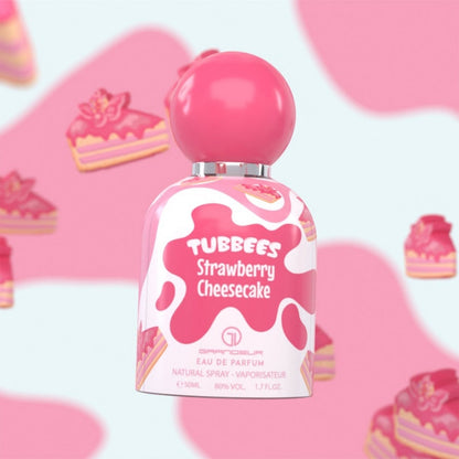 STRAWBERRY CHEESECAKE by GRANDEUR TUBBEES