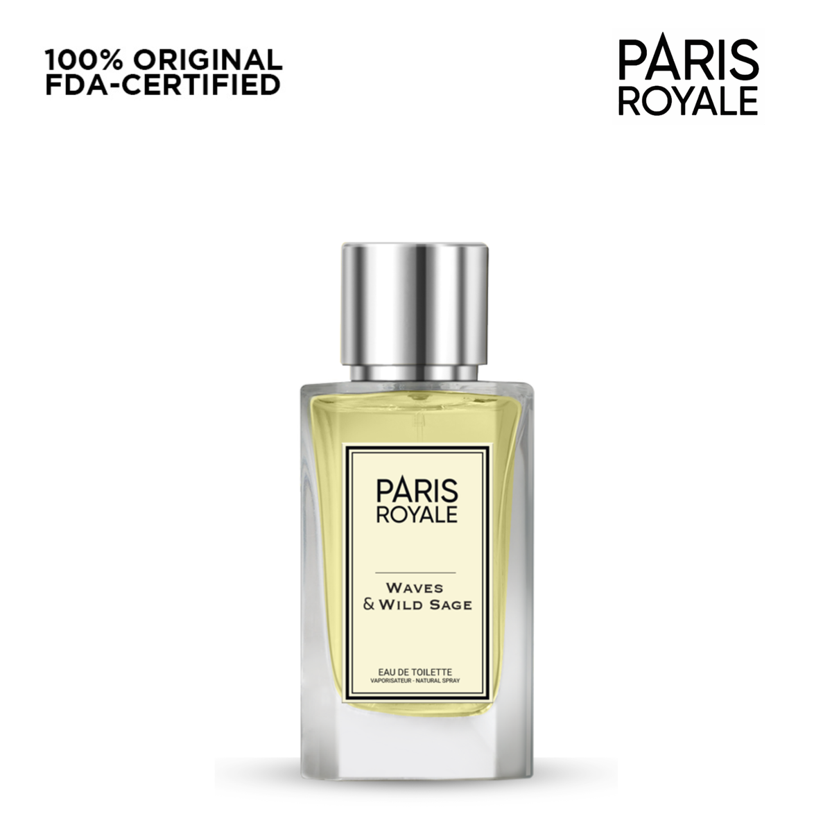WAVES AND WILD SAGE by PARIS ROYALE