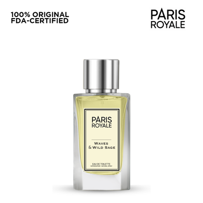 WAVES AND WILD SAGE by PARIS ROYALE