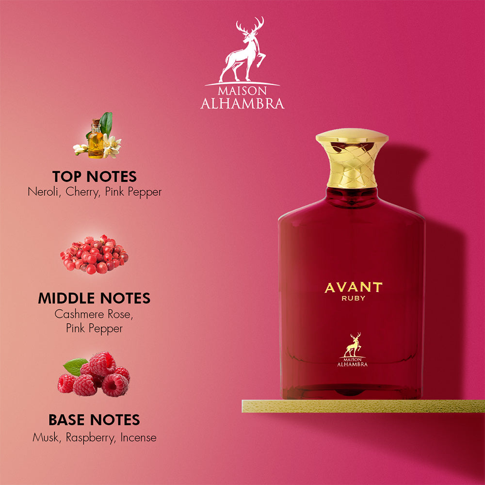 AVANT RUBY by MAISON ALHAMBRA