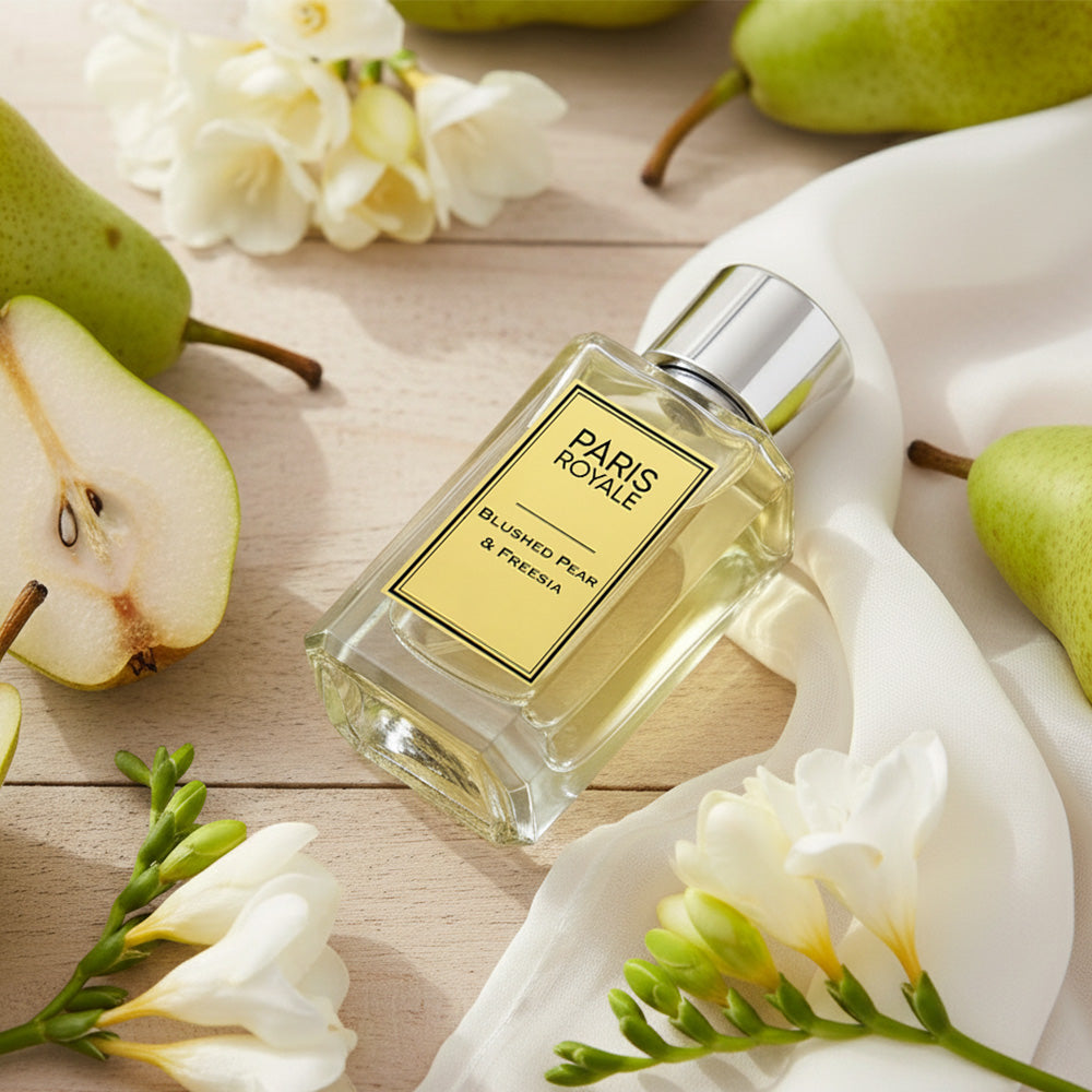BLUSHED PEAR AND FREESIA by PARIS ROYALE