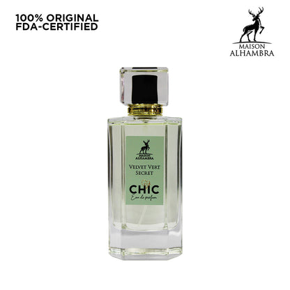 CHIC VELVET VERT SECRET by MAISON ALHAMBRA