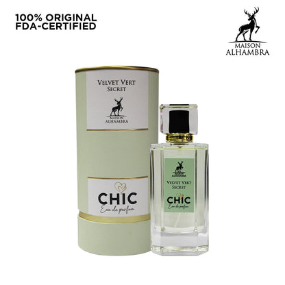 CHIC VELVET VERT SECRET by MAISON ALHAMBRA
