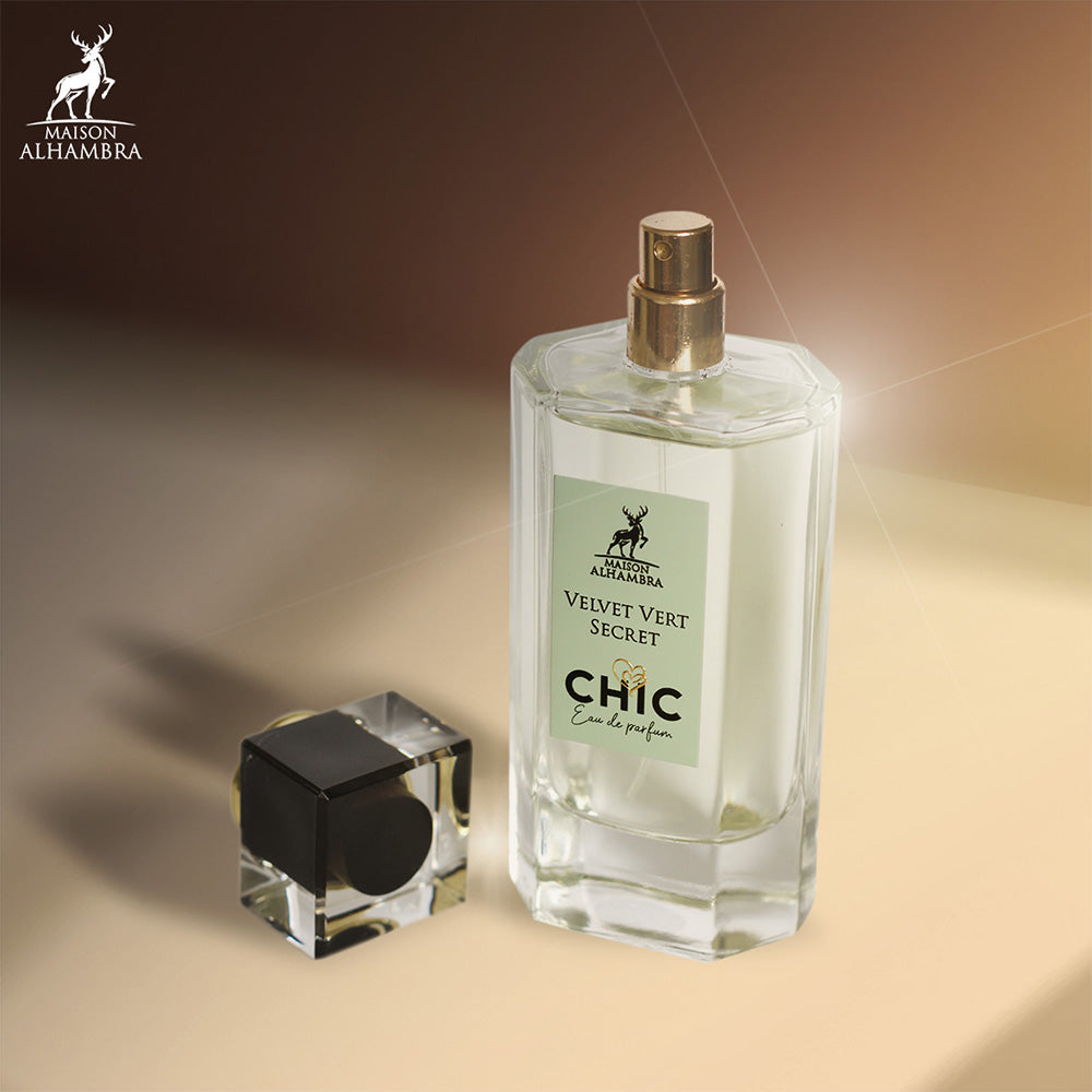 CHIC VELVET VERT SECRET by MAISON ALHAMBRA